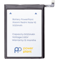 Акумуляторна батарея для телефону PowerPlant Xiaomi Redmi Note 9S (BN55) 5020mAh (SM220410) Diawest