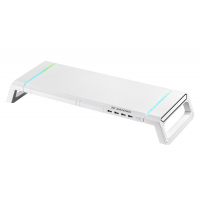 Подставка для монитора 2E GAMING, USB hub, backlight / RGB, White (2E-CPG-007-WT) Diawest