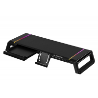 Підставка до монітора 2E GAMING, USB hub, backlight / RGB, Black (2E-CPG-007-BK) Diawest