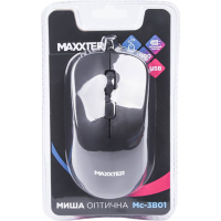 Мишка Maxxter Mc-3B01 USB Black (Mc-3B01) Diawest