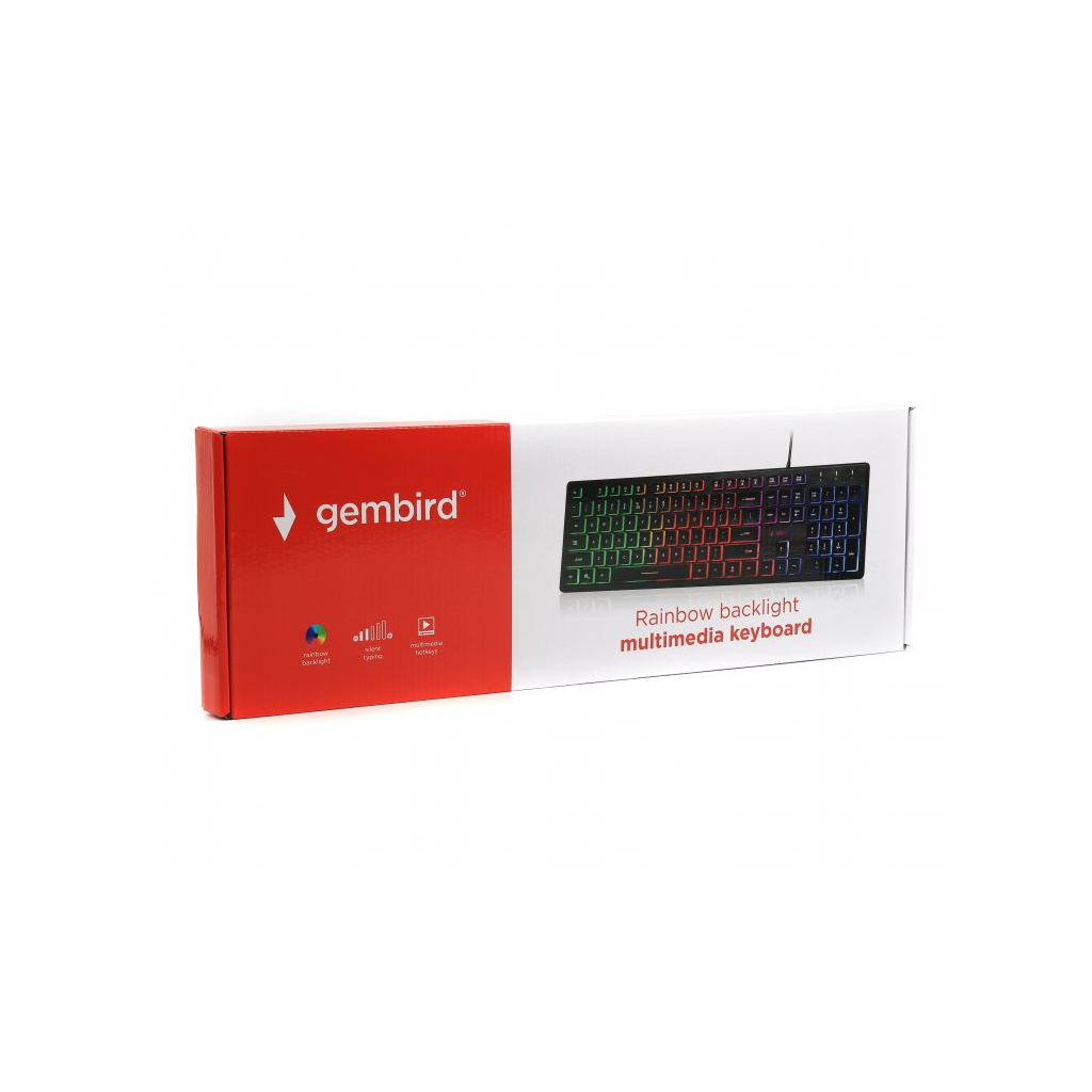 Клавіатура Gembird KB-UML-01-UA USB Black (KB-UML-01-UA) Diawest