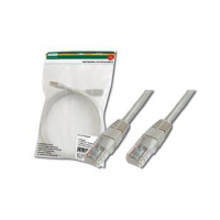 Патч-корд 20м, UTP, cat.5e, CU, AWG 26/7, PVC, grey Digitus (DK-1511-200) Diawest