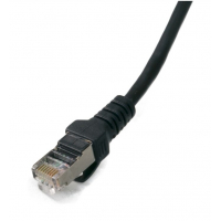 Патч-корд 5м, Cat. 6A, FTP, CCA, black Extradigital (KBP1867) Diawest