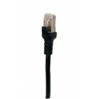 Патч-корд 1.5м, Cat. 6A, FTP, CCA, black Extradigital (KBP1864) Diawest