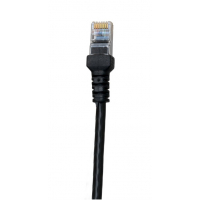 Патч-корд 1.5м, Cat. 6A, FTP, CCA, black Extradigital (KBP1864) Diawest