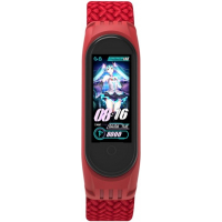 Ремінець до фітнес браслета Extradigital Braided Solo Loop для Xiaomi Mi Band 4/5/6 Red size L (ARM58762) Diawest