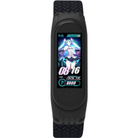 Ремінець до фітнес браслета Extradigital Braided Solo Loop для Xiaomi Mi Band 4/5/6 Black size S (ARM59177) Diawest
