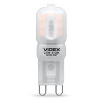 Лампочка Videx G9e 2.5W G9 4100K (VL-G9e-25224) Diawest