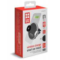 Универсальный автодержатель ColorWay AutoSense Car Wireless Charger 2 10W Black (CW-CHAW035Q-BK) Diawest