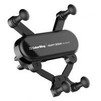 Универсальный автодержатель ColorWay Gravity Sensor Holder Black (CW-CHG11-BK) Diawest