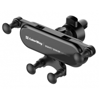Универсальный автодержатель ColorWay Gravity Sensor Holder Black (CW-CHG11-BK) Diawest