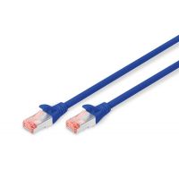 Патч-корд 3м, CAT 6 S-FTP, AWG 27/7, LSZH, blue Digitus (DK-1644-030/B) Diawest