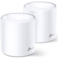 Точка доступу Wi-Fi TP-Link DECO X60 2PK AX3000 1xGE LAN 1xGE WAN MU-MIMO OFDMA MESH (DECO-X60-2-PACK) Diawest