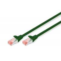 Патч-корд 5м, CAT 6 S-FTP, AWG 27/7, LSZH, green Digitus (DK-1644-050/G) Diawest