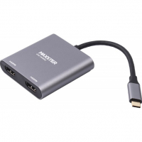 Перехідник Maxxter USB-C to 2 HDMI 2 display (V-CM-2HDMI) Diawest