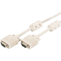 Кабель мультимедийный VGA 5.0m 2xferrite Digitus (AK-310103-050-E) Diawest