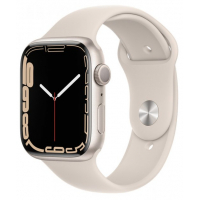 Смарт-часы Apple Watch Series 7 GPS 45mm Starlight Aluminium Case with Beige (MKN63UL/A) Diawest
