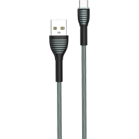 Дата кабель USB 2.0 AM to Type-C 1.0m ColorWay (CW-CBUC041-GR) Diawest