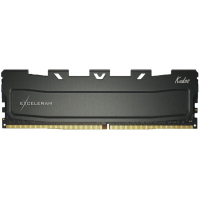Модуль памяти для компьютера DDR4 64GB (2x32GB) 3200 MHz Black Kudos eXceleram (EKBLACK4643222CD) Diawest