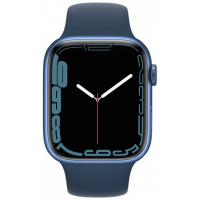 Смарт-годинник Apple Watch Series 7 GPS 45mm Blue Aluminium Case with Deep Navy S (MKN83UL/A) Diawest