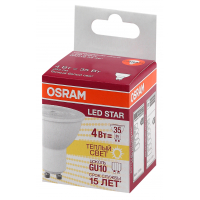 Лампочка Osram LEDVANCE LSPAR163536 4W/830 230V GU10 FS1 (4058075481343) Diawest