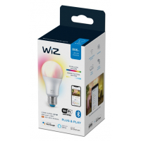 Розумна лампочка WiZ E27 8W(60W 806Lm) A60 2200-6500K RGB Wi-Fi (929002383602) Diawest