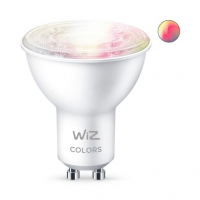 Умная лампочка WiZ GU10 4,7W(50W 400Lm) 2200-6500K RGB Wi-Fi (929002448402) Diawest