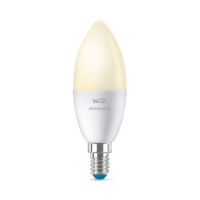 Умная лампочка WiZ E14 4.9W(40W 470Lm) C37 2700K диммируемая Wi-Fi (929002448502) Diawest