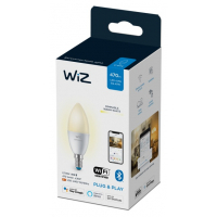 Умная лампочка WiZ E14 4.9W(40W 470Lm) C37 2700K диммируемая Wi-Fi (929002448502) Diawest
