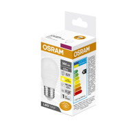 Лампочка Osram LED BASE P60 6,5W (560Lm) 3000K E27 (4058075627734) Diawest