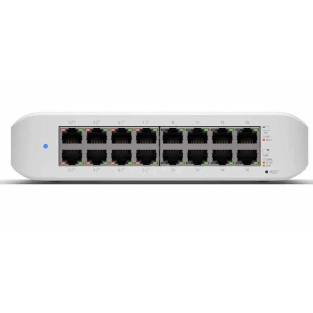 Комутатор мережевий Ubiquiti USW-Lite-16-PoE Diawest