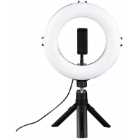 Штатив Hama Ring Light Kit Hama SpotLight Smart 80 Bluetooth Black (00004651) Diawest