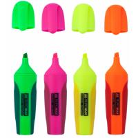 Маркер Buromax highlighter pen, NEON, chisel tip, SET 4 colors (BM.8904-84) Diawest