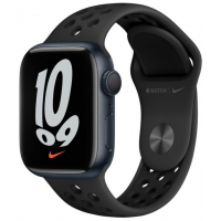 Смарт-годинник Apple Watch Series 7 Nike GPS 41mm Midnight Aluminium Case with An (MKN43UL/A) Diawest