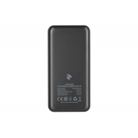Батарея універсальна 2E 20000mAh, DC 5V, 2.1A, Type-C, MicroUSB, USB-А, black (2E-PB2004-BLACK) Diawest