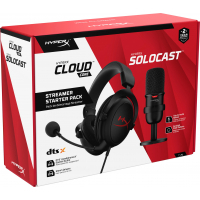 Навушники HyperX Streamer Starter Pack Cloud Core + SoloCast (HBNDL0001) Diawest