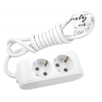 Сетевой удлинитель Panasonic X-tendia із заземленням 2 розетки, 3м (WLTB04232GR-UA) Diawest