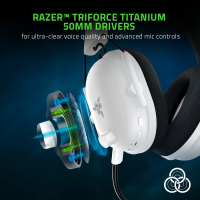 Навушники Razer Blackshark V2 Pro Wireless White (RZ04-03220300-R3M1) Diawest