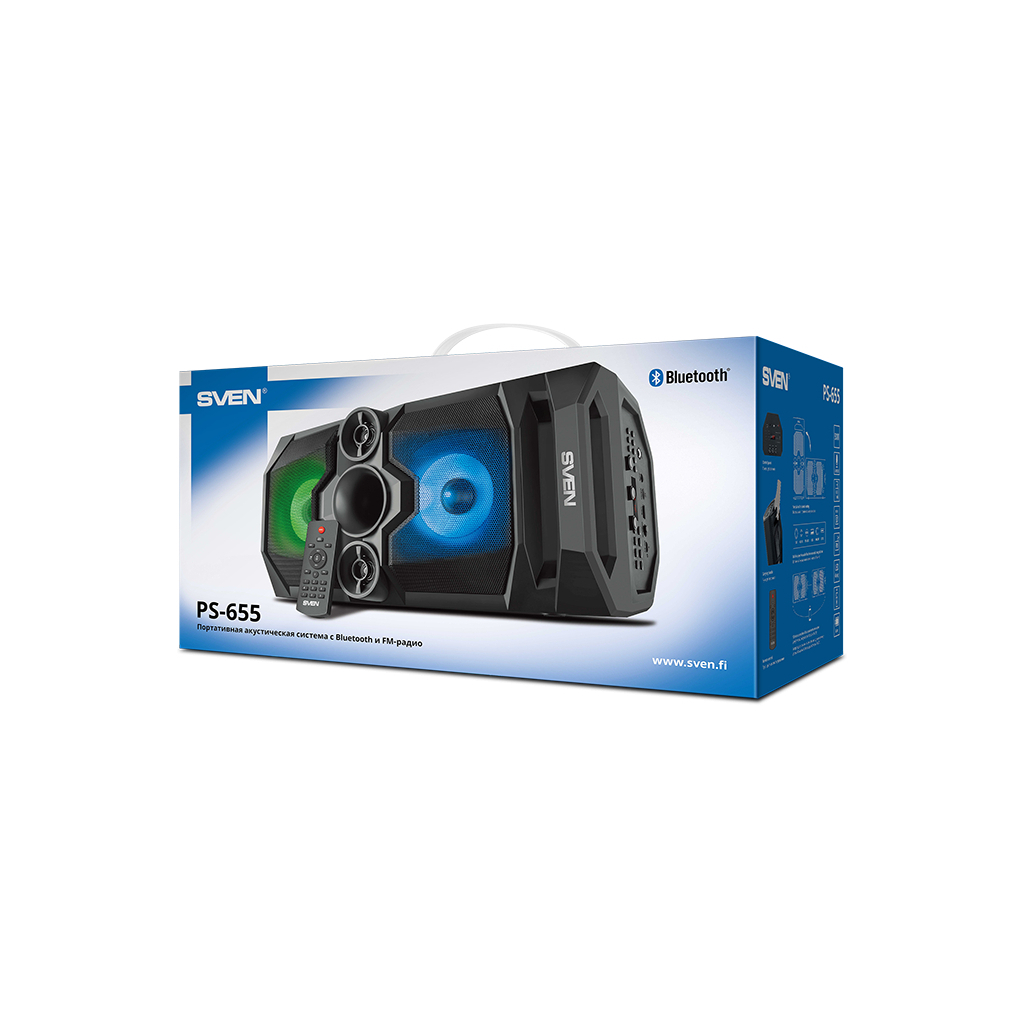Акустична система Sven PS-655 Black Diawest