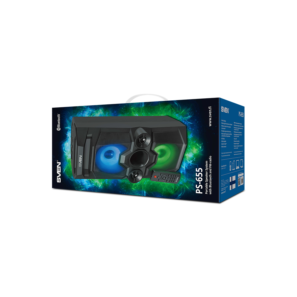 Акустична система Sven PS-655 Black Diawest