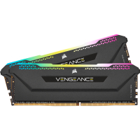 Модуль пам'яті для комп'ютера DDR4 16GB (2x8GB) 3600 MHz Vengeance RGB Pro SL Black Corsair (CMH16GX4M2Z3600C18) Diawest