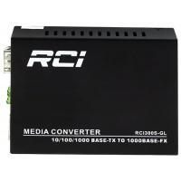 Медиаконвертер RCI 1G, SFP slot, RJ45, standart size metal case (RCI300S-GL) Diawest