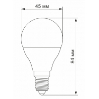 Лампочка TITANUM LED G45e 7W E14 4100K (VL-G45e-07144) Diawest