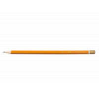 Олівець графітний Buromax Professional 2H без гумки Жовтий (BM.8545-12) Diawest