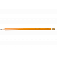 Олівець графітний Buromax Professional HB без гумки Жовтий (BM.8543-12) Diawest