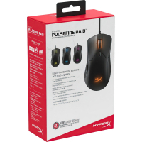 Мишка HyperX Pulsefire Raid USB Black (4P5Q3AA) Diawest
