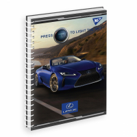 Блокнот Yes А5/80 од.спіраль 