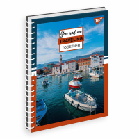 Блокнот Yes А5/80 од.спіраль 