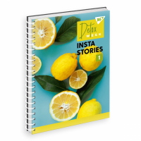 Блокнот Yes А5/80 од.спіраль 