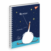 Блокнот Yes А5/80 од.спіраль 